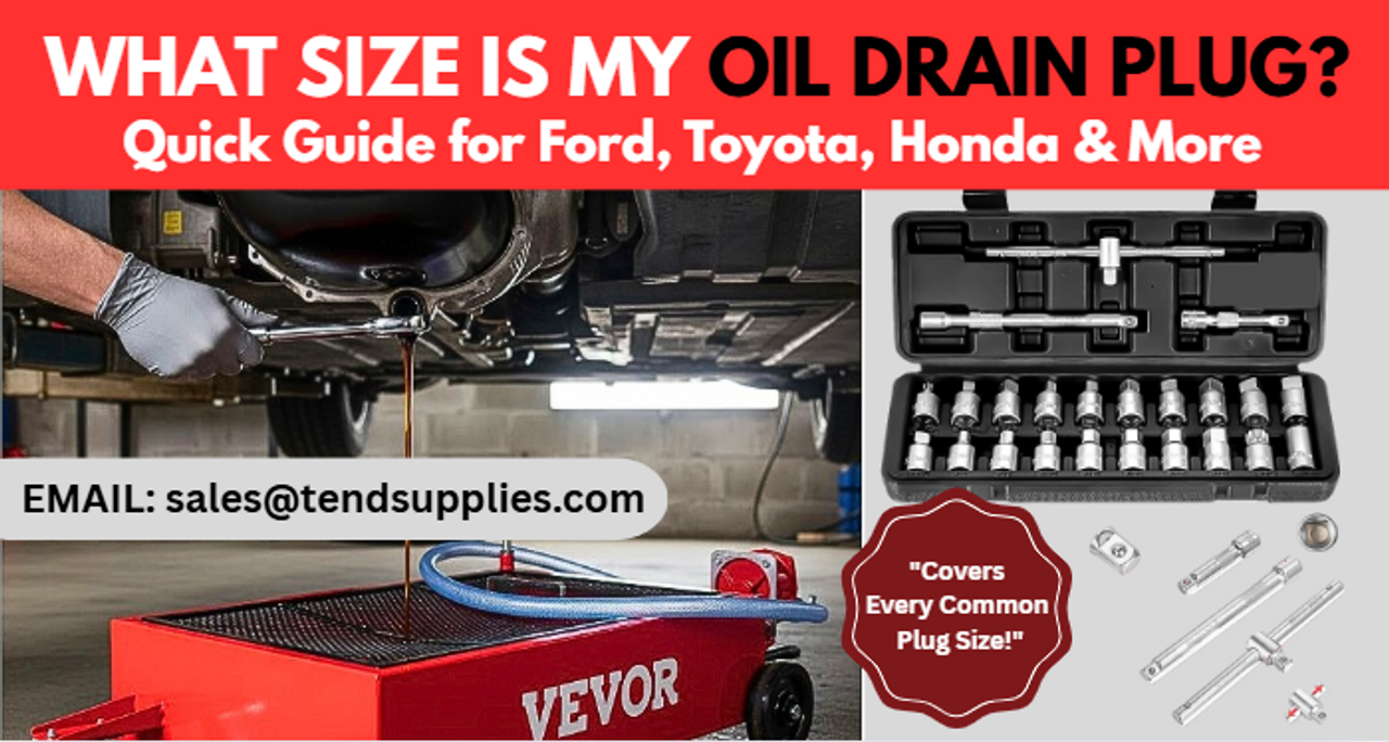 What Size Is My Oil Drain Plug? Quick Guide for Ford, Toyota, Honda & More