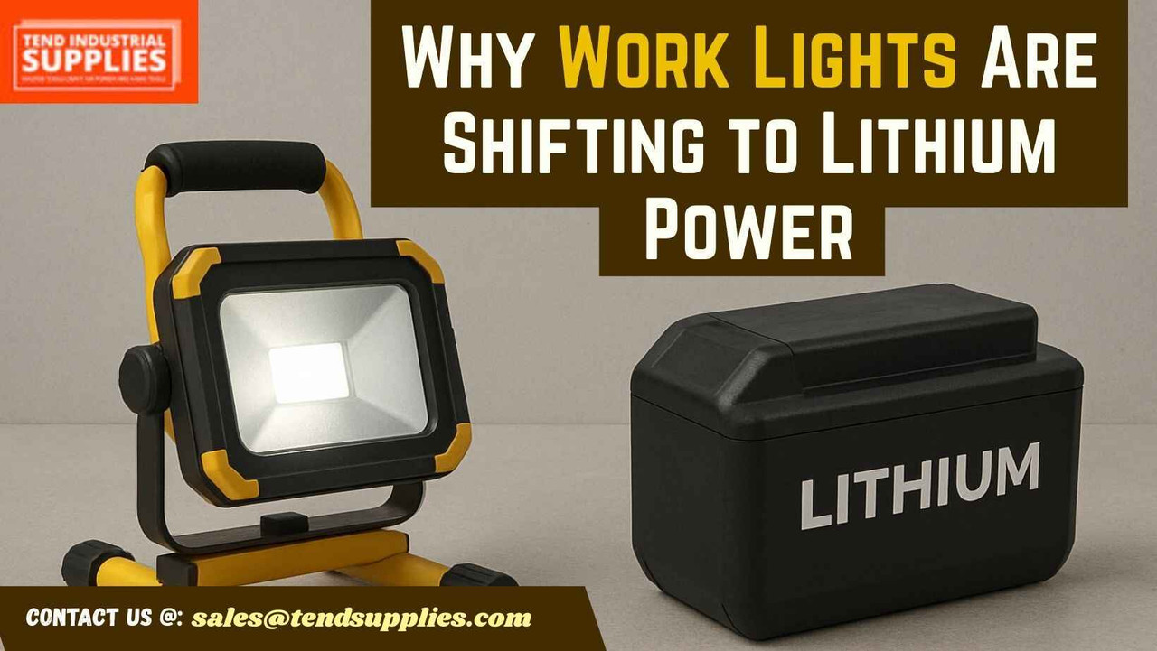 Why Work Lights Are Shifting to Lithium Power