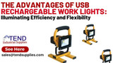 ​The Advantages of USB Rechargeable Work Lights: Illuminating Efficiency and Flexibility