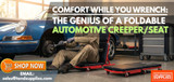 Comfort While You Wrench: The Genius of a Foldable Automotive Creeper/Seat