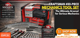 Craftsman 450-Piece Mechanics Tool Set: The Ultimate Arsenal for Serious Mechanics