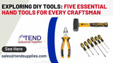 Exploring DIY Tools: Five Essential Hand Tools for Every Craftsman