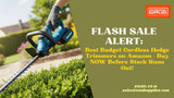 FLASH SALE ALERT: Best Budget Cordless Hedge Trimmers on Amazon - Buy NOW Before Stock Runs Out!