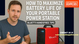 How to Maximize Battery Life of Your Portable Power Station (BLUETTI Handsfree Tips)