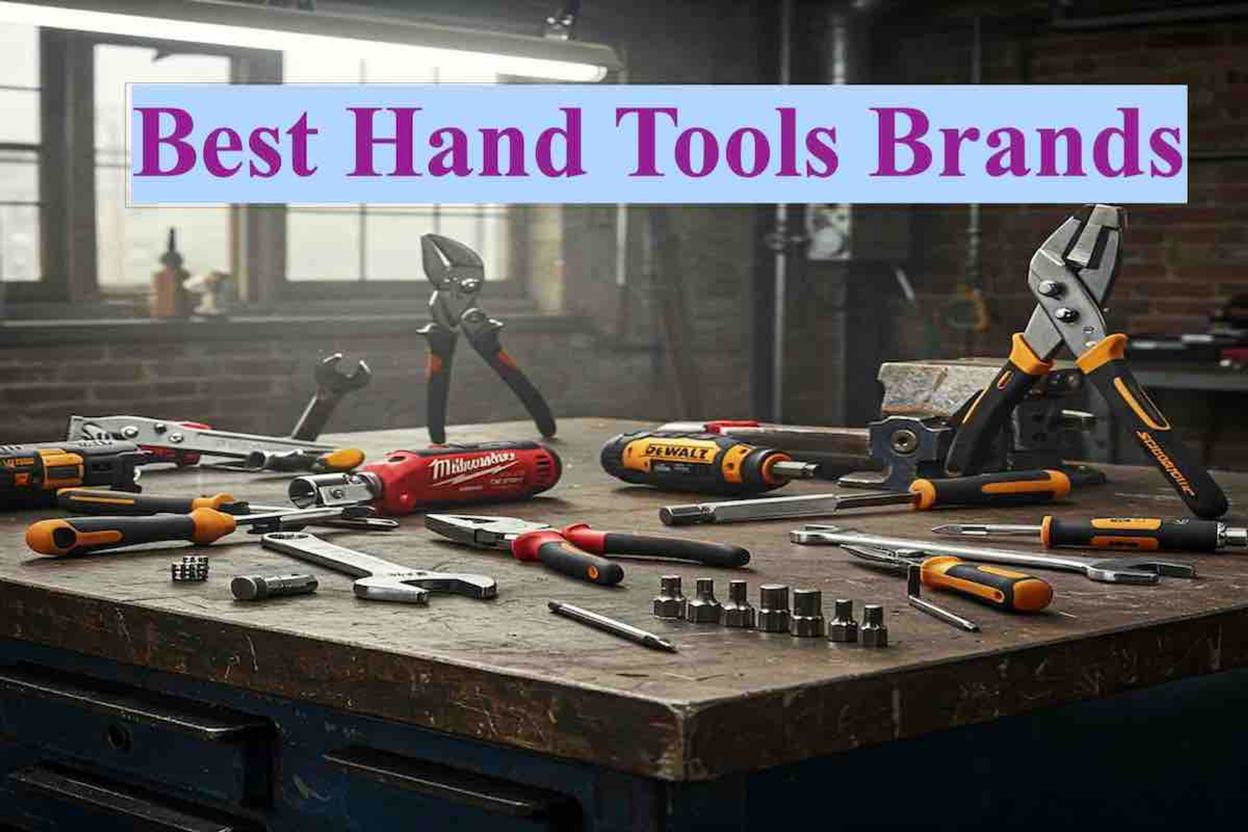 Best Hand Tool Brands in 2025 Top Manufacturers and Brands You Can Trust Tend Industrial Supplies