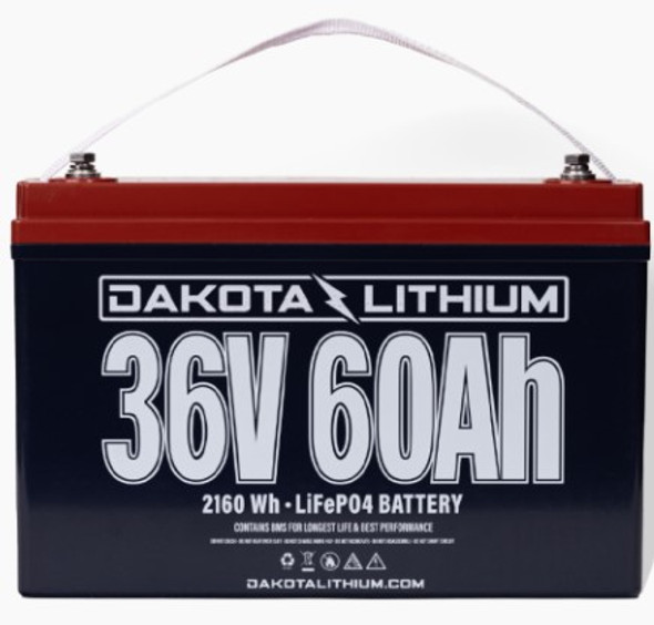 Dakota Lithium 36V 60Ah Deep Cycle LiFePO4 Battery