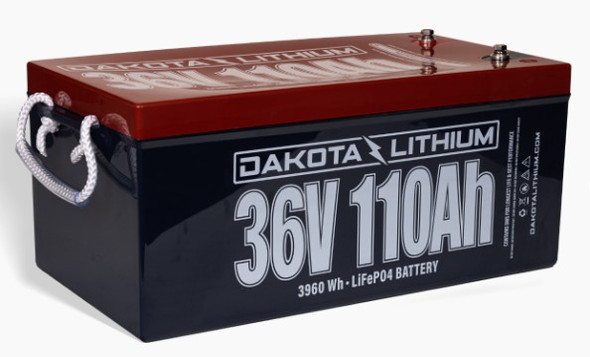 Dakota Lithium 36V 110Ah Deep Cycle LiFePO4 Battery Dakota Lithium 36V 110Ah Deep Cycle LiFePO4 Battery