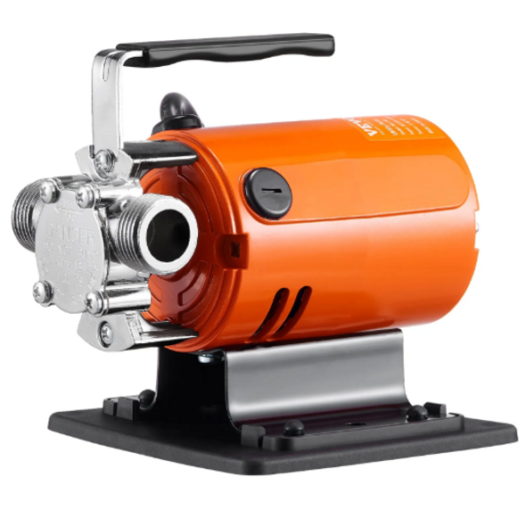 VEVOR Water Transfer Pump, 120V AC 360 GPH 1/10 HP, Portable Electric Utility Pump with 6 ft Suction Hose Kit, Carbon Brushes, Impeller, Suction Strainer, for Garden, Rain Barrel, Pool, Pond, Aquarium VEVOR Water Transfer Pump, 120V AC 360 GPH 1/10 HP, Portable Electric Utility Pump with 6 ft Suction Hose Kit, Carbon Brushes, Impeller, Suction Strainer, for Garden, Rain Barrel, Pool, Pond, Aquarium