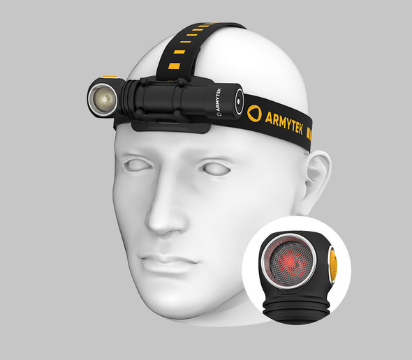 Armytek Wizard C2 WR Magnet USB Red/White Headlamp - Warm & Red, 1020/230 Lumens product image 1