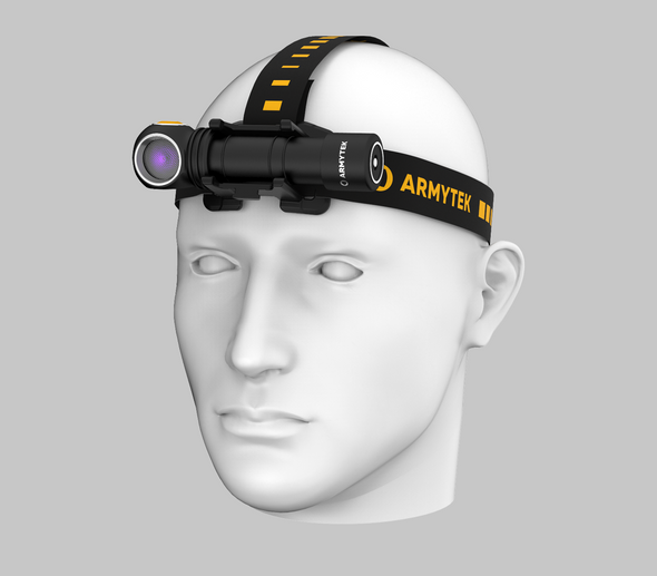 Armytek Wizard C2 WUV Magnet USB White/UV Headlamp - White & Ultraviolet, 1100 Lumens/1595 mW product image 1