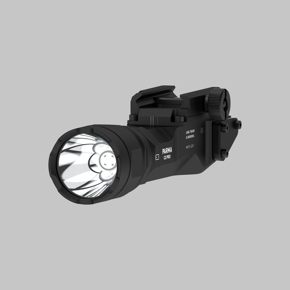 Armytek Parma C2 Pro Tactical Rail Flashlight - White Light, 1500 Lumens product image 1