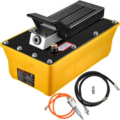 VEVOR 10,000 PSI Air Hydraulic Foot Pump Replacement for Frame and Shop Press Work