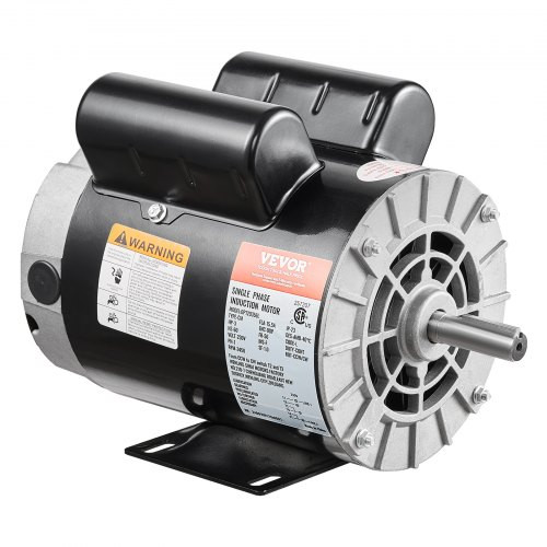 VEVOR 3HP Air Compressor Replacement Motor, 230V 3450 RPM, 56 Frame