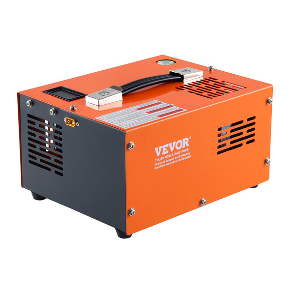 VEVOR Portable PCP Air Compressor, 4500PSI/30MPa, Electric High-Pressure Air Pump with Smart Dual Display, for Sports Equipment, Automotive, and Industrial Applications VEVOR Portable PCP Air Compressor, 4500PSI/30MPa, Electric High-Pressure Air Pump with Smart Dual Display, for Sports Equipment, Automotive, and Industrial Applications