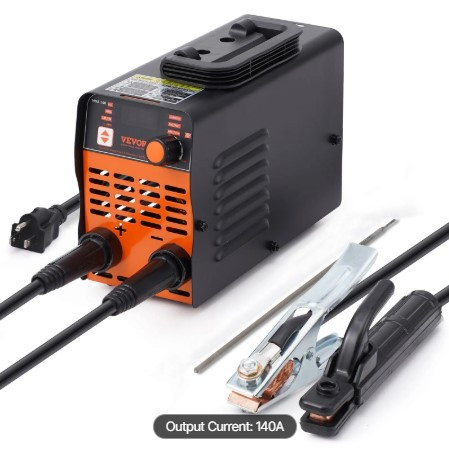 VEVOR Stick Welder, 140A ARC/Lift TIG 2-in-1 Welding Machine with IGBT Inverter, 110V