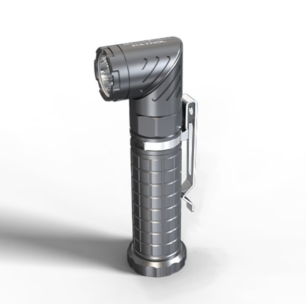 MAXXEON SearchPoint® PATROL 1500LM Swivel Head Rechargeable Flashlight
