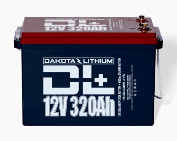 Dakota Lithium DL+ 12V 320Ah Dual Purpose Heated LiFePO4 Battery