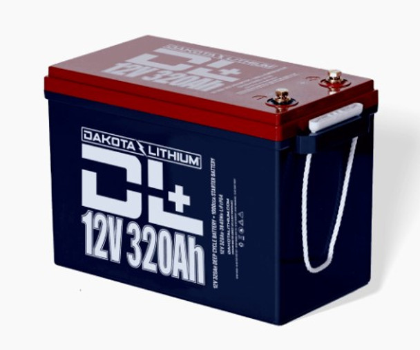 Dakota Lithium DL+ 12V 320Ah Dual Purpose Heated LiFePO4 Battery