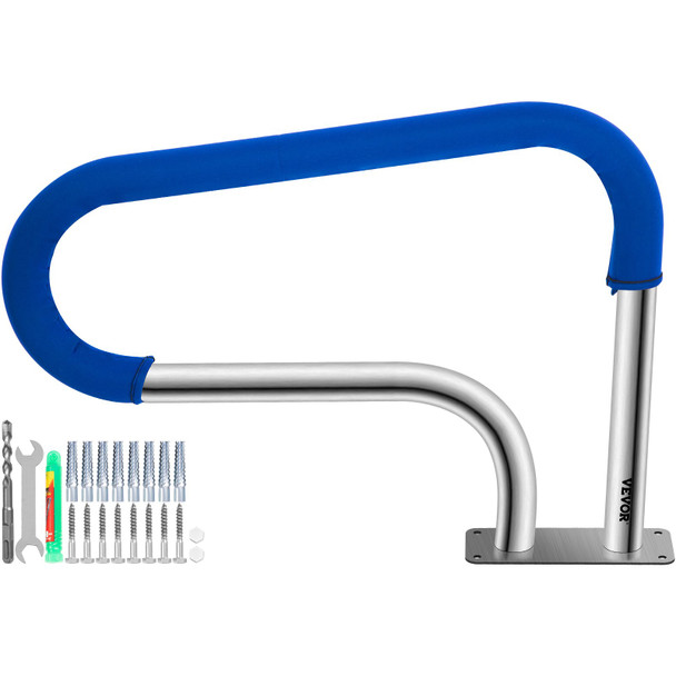 VEVOR 32" x 22.5" 304 Stainless Steel Pool Handrail