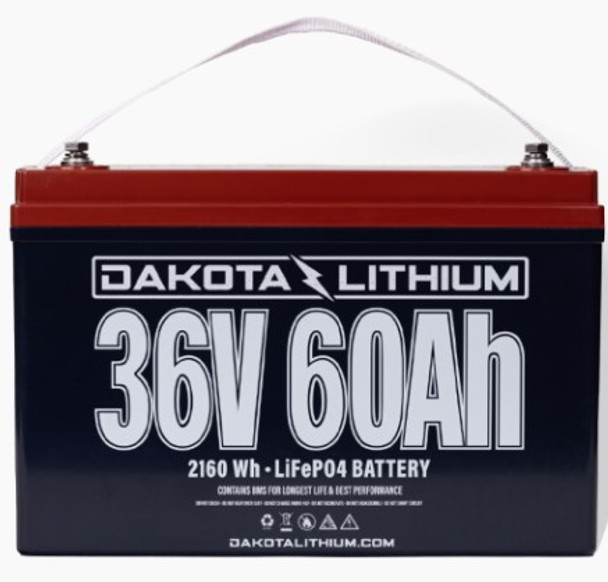 Dakota Lithium 36V 60Ah Deep Cycle LiFePO4 Battery