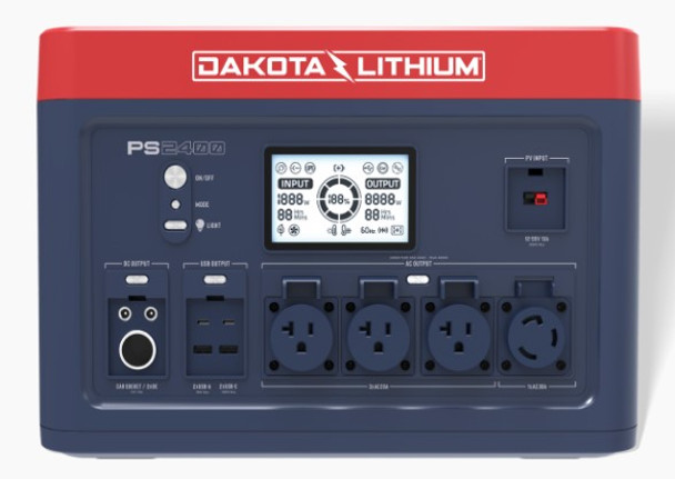 Dakota Lithium PS2400 Portable Power Station