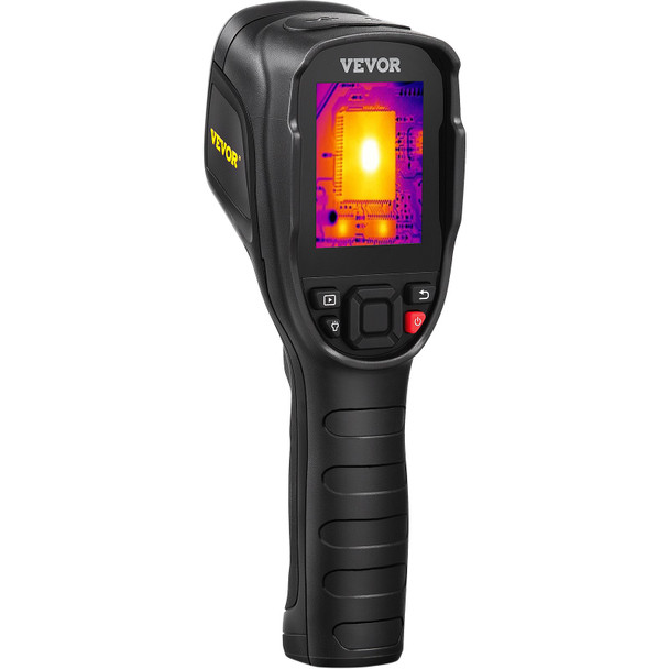VEVOR Thermal Imaging Camera – 320x240 Super Resolution, 25Hz Refresh Rate, and -4°F to 752°F Range with 32GB Storage -