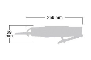 Shinano SI-4700B Air Saw - 10,000 SPM, Reciprocating | Made in Japan Precision