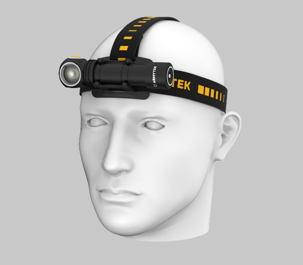 Armytek Wizard C2 Magnet USB Rechargeable Headlamp - White, 1200 Lumens