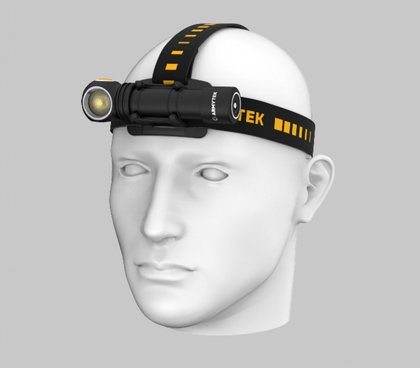 Armytek Wizard C2 Magnet USB Rechargeable Headlamp - Warm, 1120 Lumens