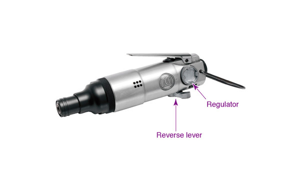 Shinano 1/4" Hex Impact driver SI-1060 with Bit no. 2 and Hanger Hanger 2