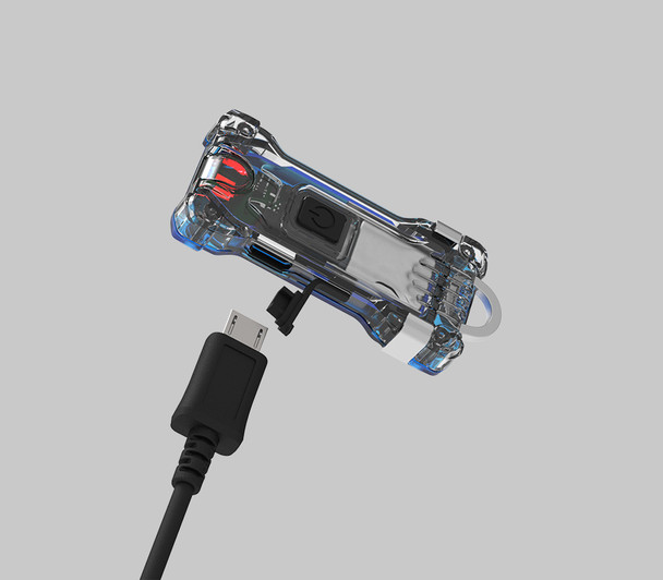 Armytek Zippy WR Extended Set Blue Rechargeable Keychain Headlamp - White/Red, 120/30 Lumens product image 5