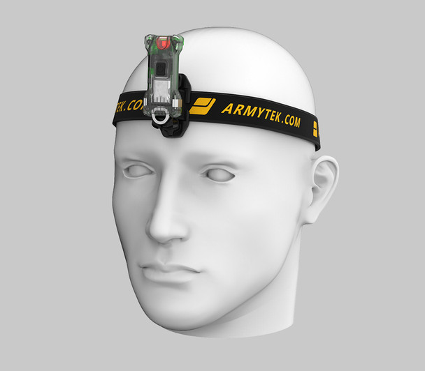 Armytek Zippy WR Extended Set Green Rechargeable Keychain Headlamp - White/Red, 120/30 Lumens product image 1