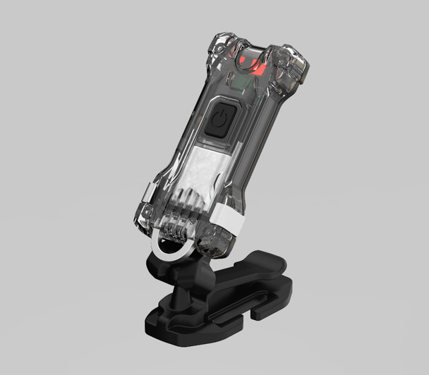 Armytek Zippy WR Extended Set Grey Rechargeable Keychain Headlamp - White/Red, 120/30 Lumens product image 2