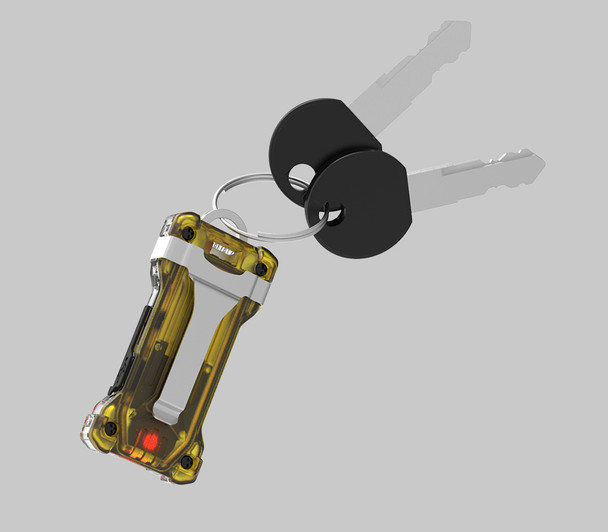 Armytek Zippy WR Extended Set Yellow Rechargeable Keychain Headlamp - White/Red, 120/30 Lumens product image 5
