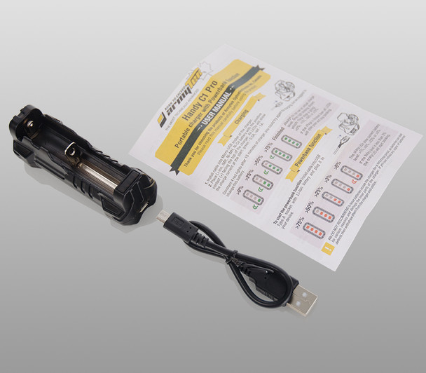 Armytek Handy C1 Pro Battery Charger and Powerbank - 1 Channel, 1A product image 5
