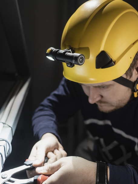 Armytek Hard Hat Mount AHM-03 - Front Slot Mount product image 5