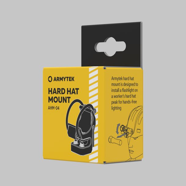 Armytek Hard Hat Mount AHM-04 - Peak Mount for Wizard and Elf product image 4
