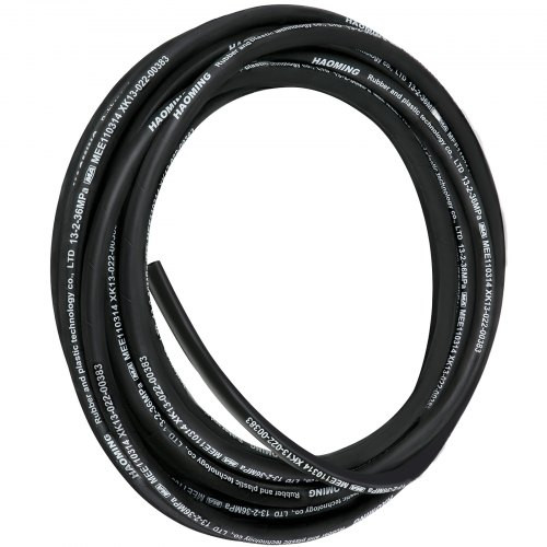 VEVOR 1/2 in x 50 ft Bulk Hydraulic Hose, 5000 PSI