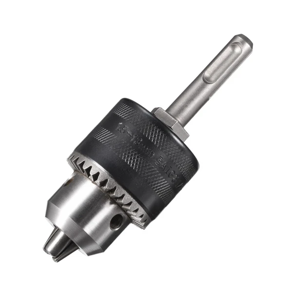 Heavy Duty 1/2" Keyed Drill Chuck Kit with SDS-Plus Round Shank Adapter
