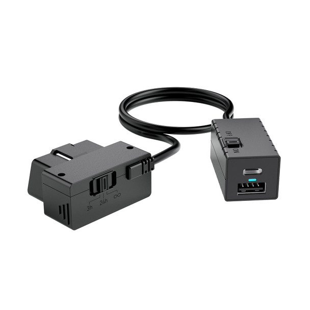 VIOFO OP100 OBD power adapter body for a quoted Mini-USB configuration