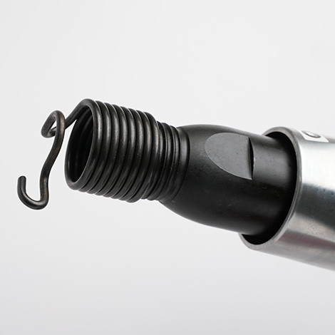 Shinano SI-1205A ultra-compact 1/4-inch mini air ratchet showing lightweight body and high-speed directional drive selector
