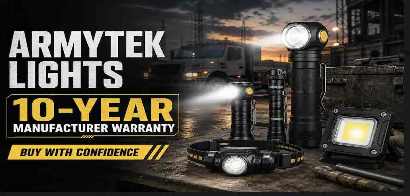 Buy Armytek lights from Tend Industrial Supplies USA