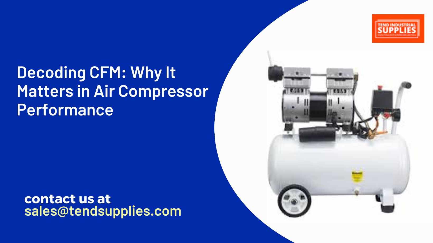 Decoding CFM: Why It Matters in Air Compressor Performance - Tend ...
