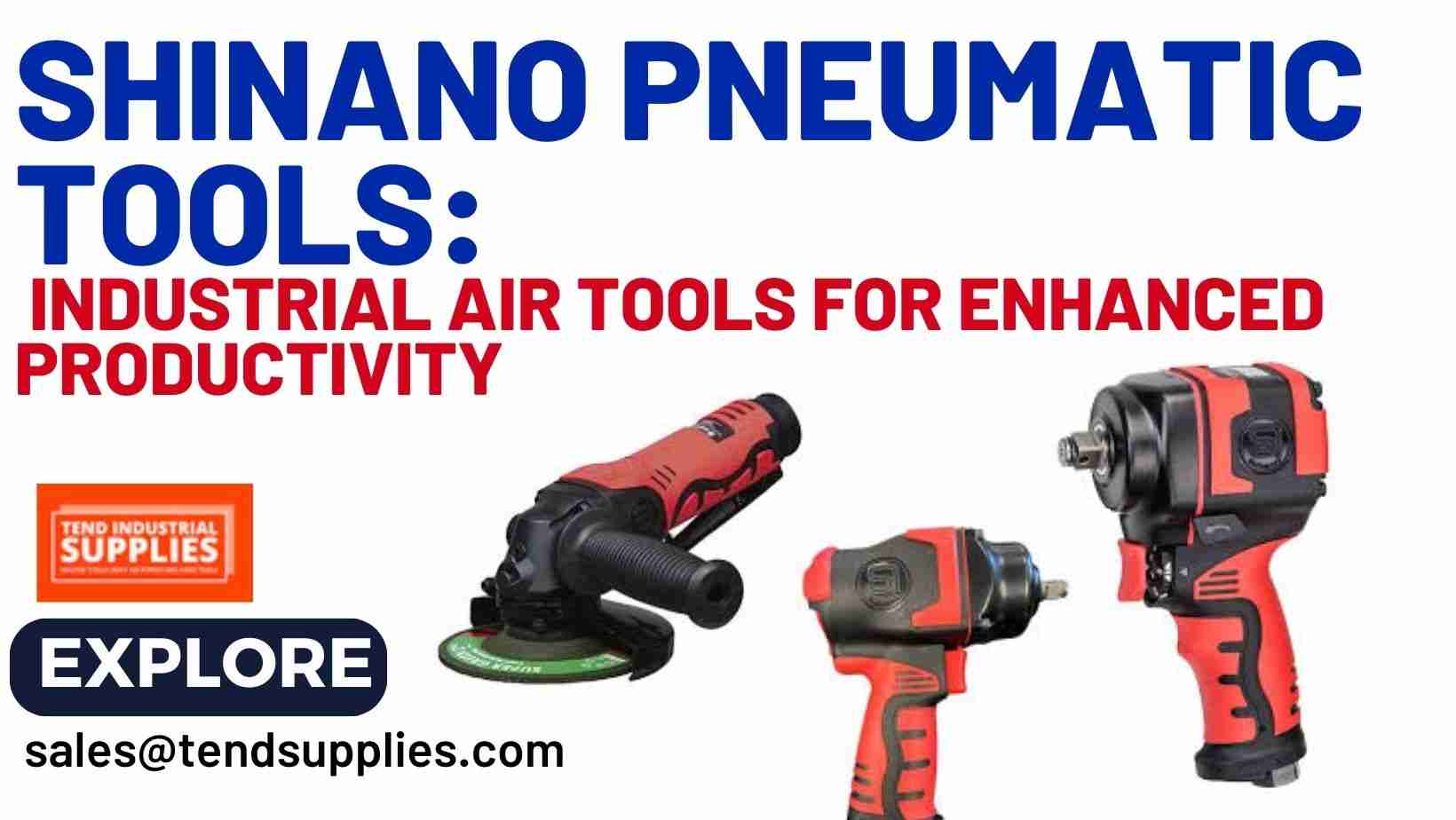 Shinano Pneumatic Tools Industrial Air Tools for Enhanced Productivity