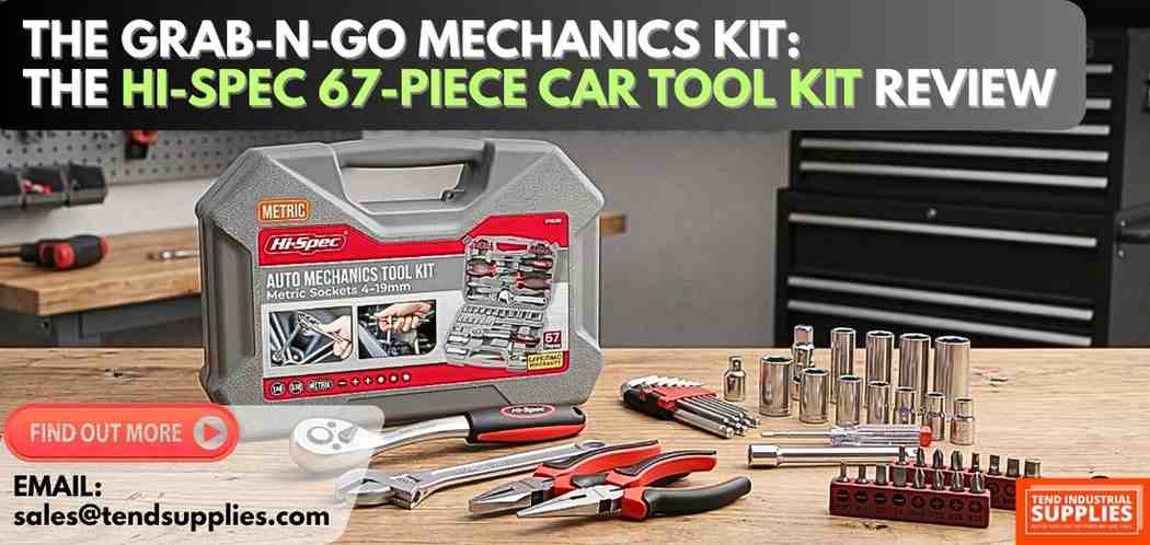 The Grab-n-Go Mechanics Kit: The Hi-Spec 67-Piece Car Tool Kit