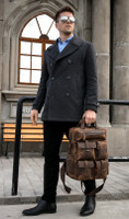 Handmade Genuine Leather Backpack