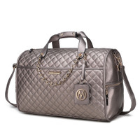 MKF Collection Lexie Vegan Leather Women Duffle