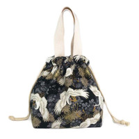 Japanese Style Canvas Cute Lunch Box 