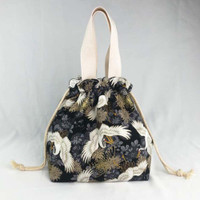 Japanese Style Canvas Cute Lunch Box 