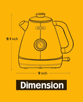 1.7L / 57.5 oz electric kettle 